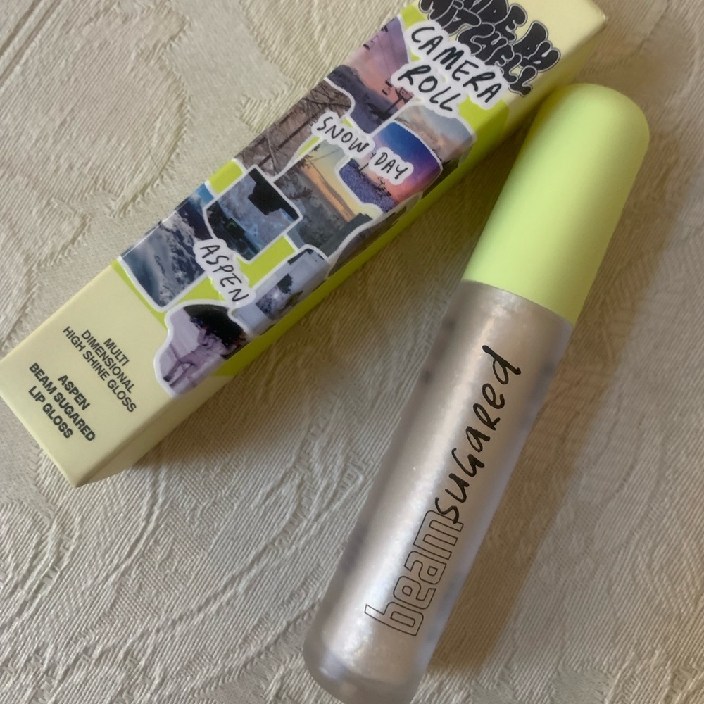 Made by Mitchell Beam Sugared LipGloss in Aspen BNIB